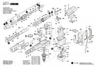 Bosch 3 611 B66 1E0 GBH 12-52 D Rotary Hammer Spare Parts